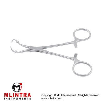 Roeder Towel Clamp Stainless Steel, 13.5 cm - 5 1/4"